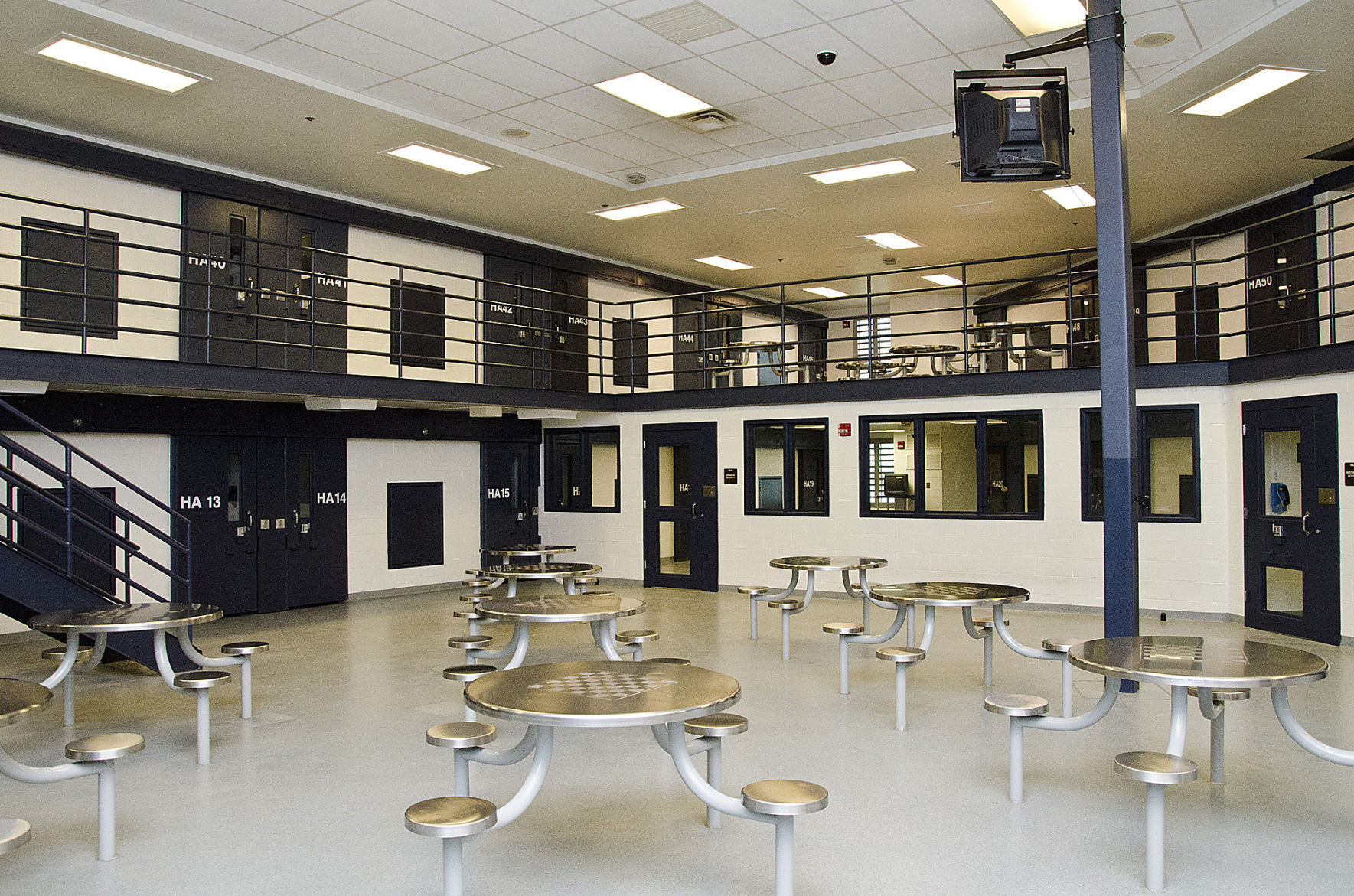 jail cell block